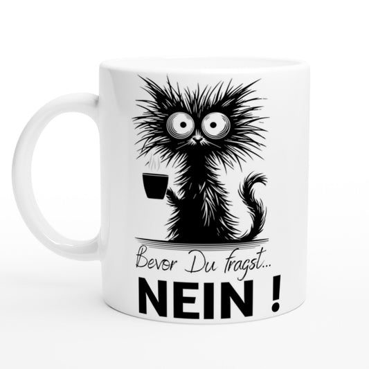 Diese&nbsp;lustige Kaffeetasse ist die perfekte Kombination aus Humor und Alltagstauglichkeit. Ob für Mama, Freundin oder Kollegin – sie sorgt für guten Laune beim Kaffee, Tee oder Kakao. Ideal als Überraschung zum Geburtstag, Muttertag oder einfach zwischendurch.