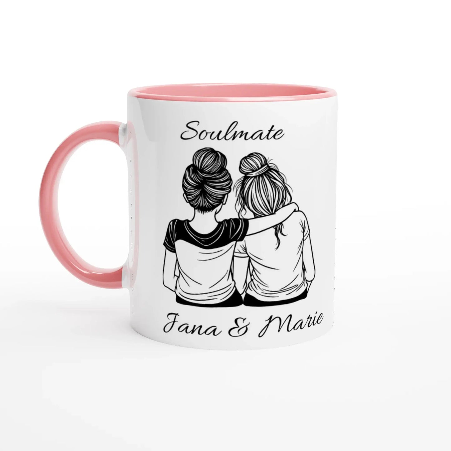 Personalisierte Keramiktasse – Perfektes Geschenk für Freundinnen zu Geburtstagen & Weihnachten