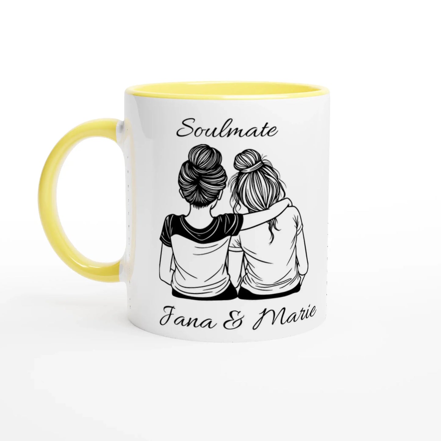 Personalisierte Keramiktasse – Perfektes Geschenk für Freundinnen zu Geburtstagen & Weihnachten