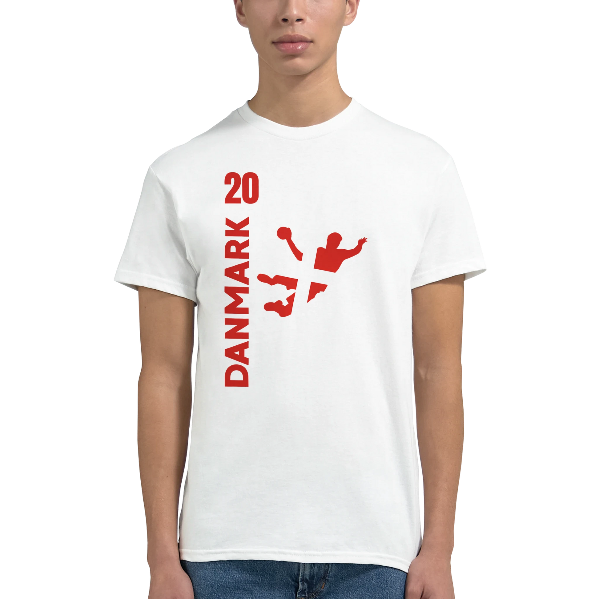 Handball Fan Shirt zum personalisieren-Lieblingszahl vorne-hinten Lieblingszahl und Wunschname