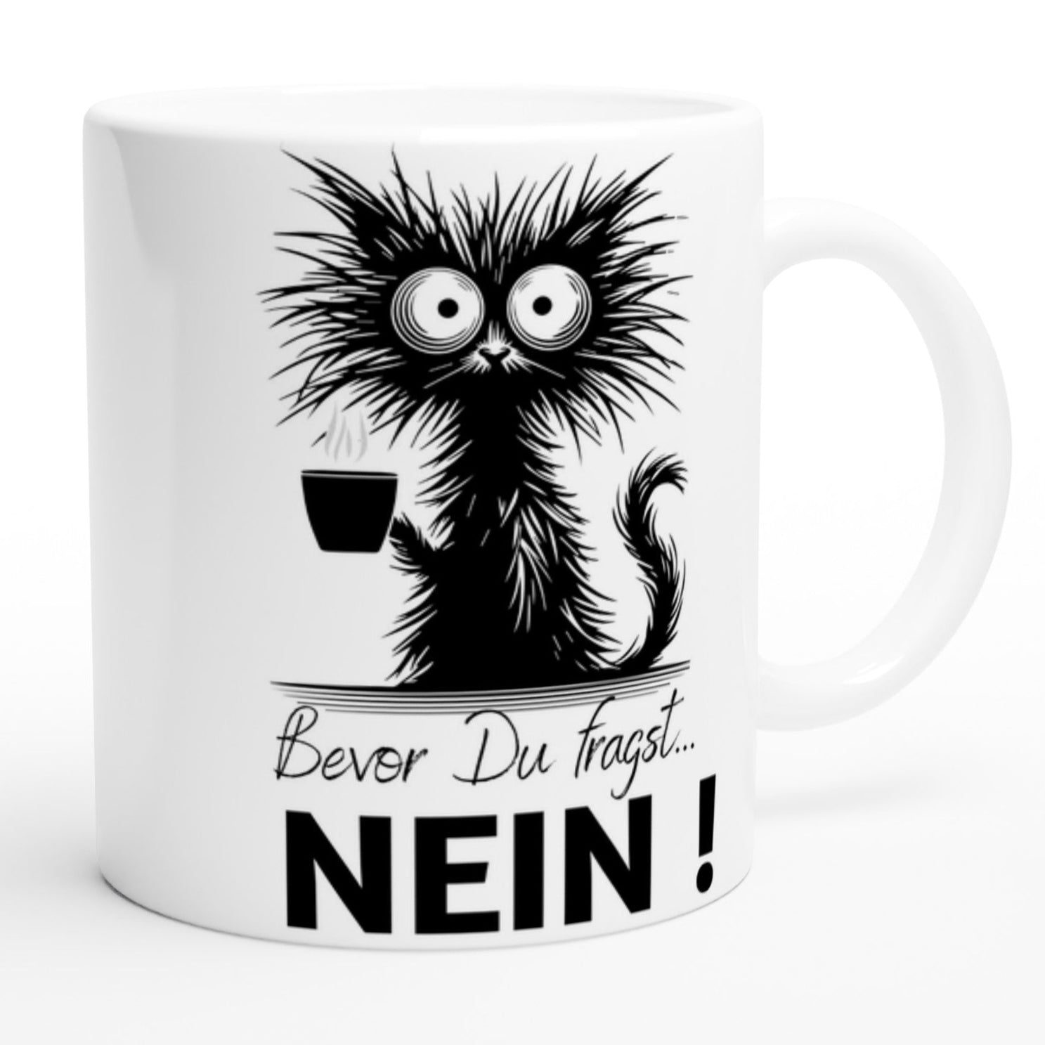 Diese&nbsp;lustige Kaffeetasse ist die perfekte Kombination aus Humor und Alltagstauglichkeit. Ob für Mama, Freundin oder Kollegin – sie sorgt für guten Laune beim Kaffee, Tee oder Kakao. Ideal als Überraschung zum Geburtstag, Muttertag oder einfach zwischendurch.