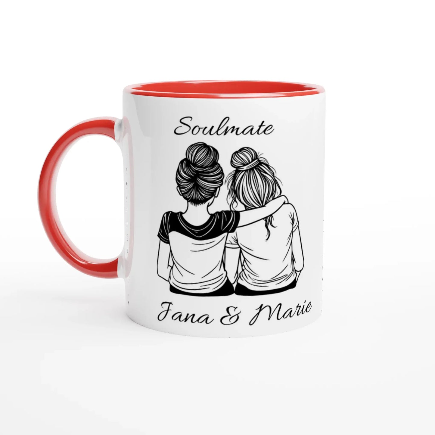 Personalisierte Keramiktasse – Perfektes Geschenk für Freundinnen zu Geburtstagen & Weihnachten