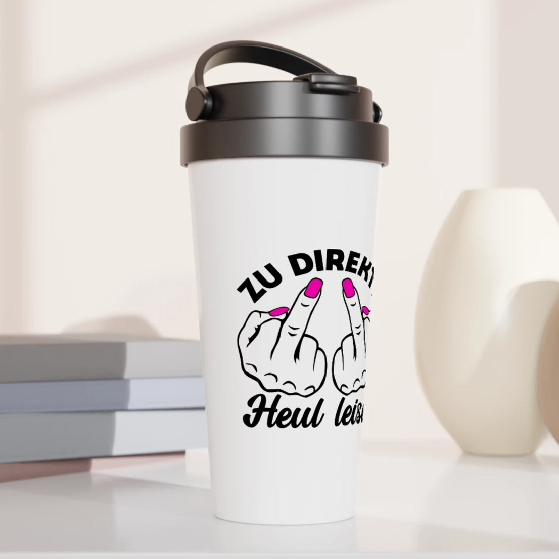 Geschenke Tasse – beidseitig bedruckt mit lustigem Spruch